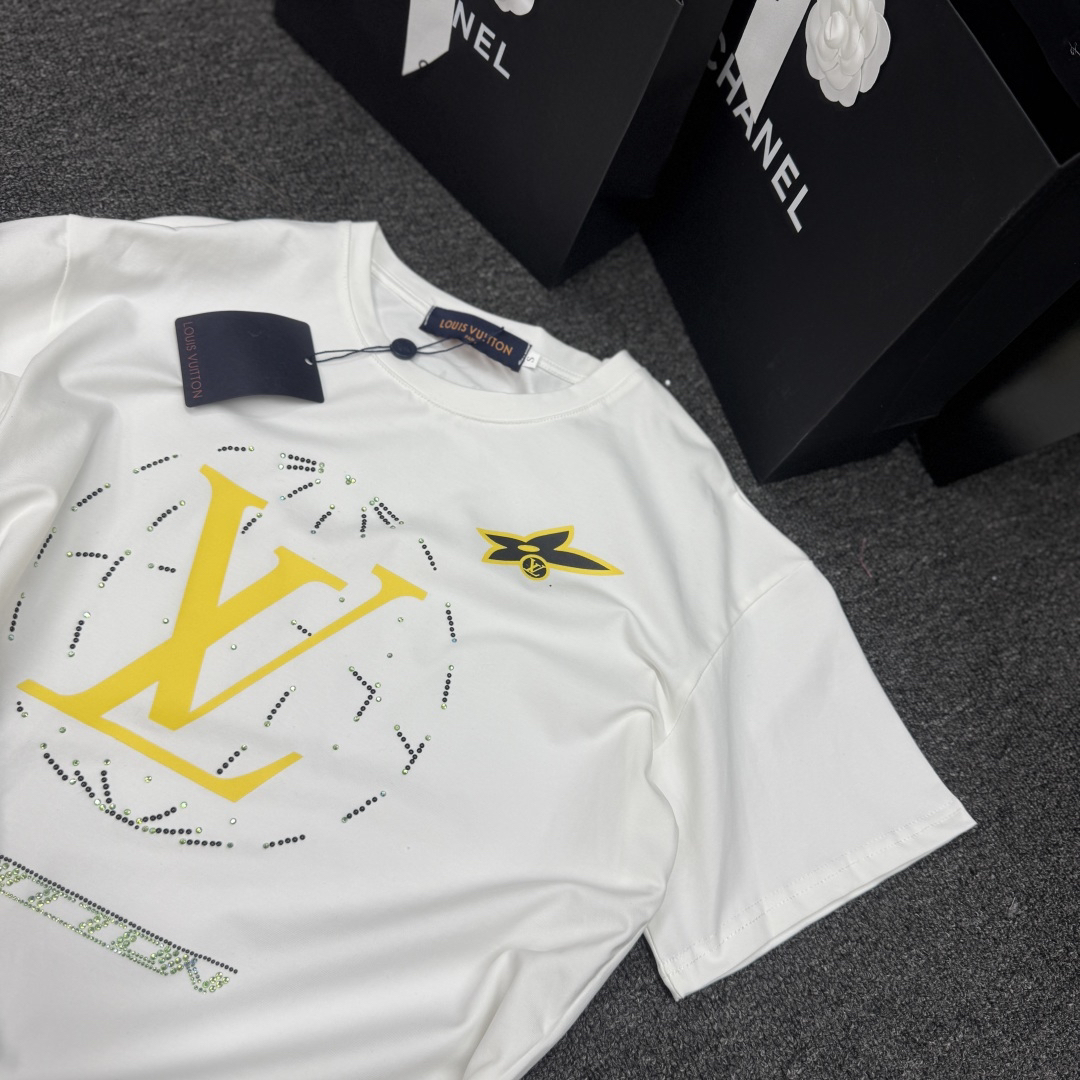 [TOP] Louis Vuitton LV T-shirt - White