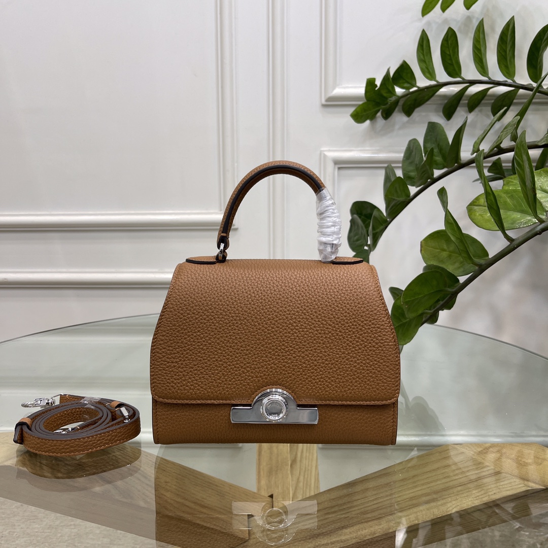 [TOP] MOYNAT RéJANE Bag Cowhide 20x8x15cm - Brown - 711 Luxury