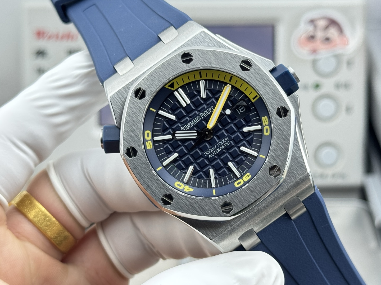 [TOP] Audemars Piguet Men's Watch 42mmX14.1mm - Blue - 711 Luxury
