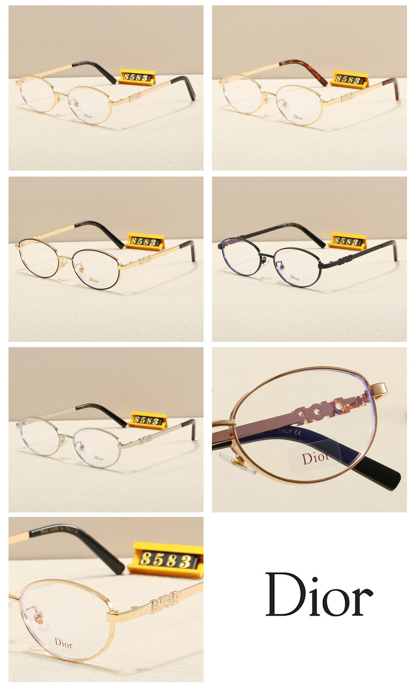 [TOP] Christian Dior Sunglasses - 5 Colors - 711 Luxury