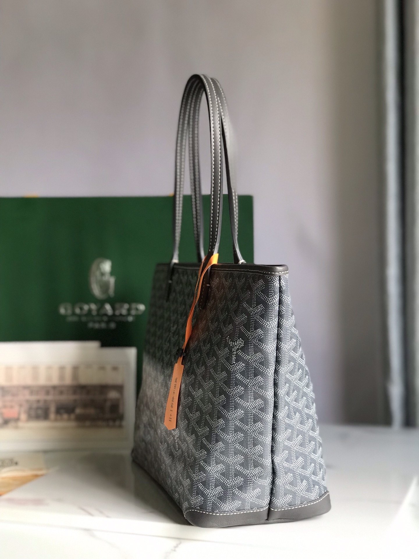 [TOP] Goyard Artois Bag 41-30x23.5x13cm - Gray - 711 Luxury