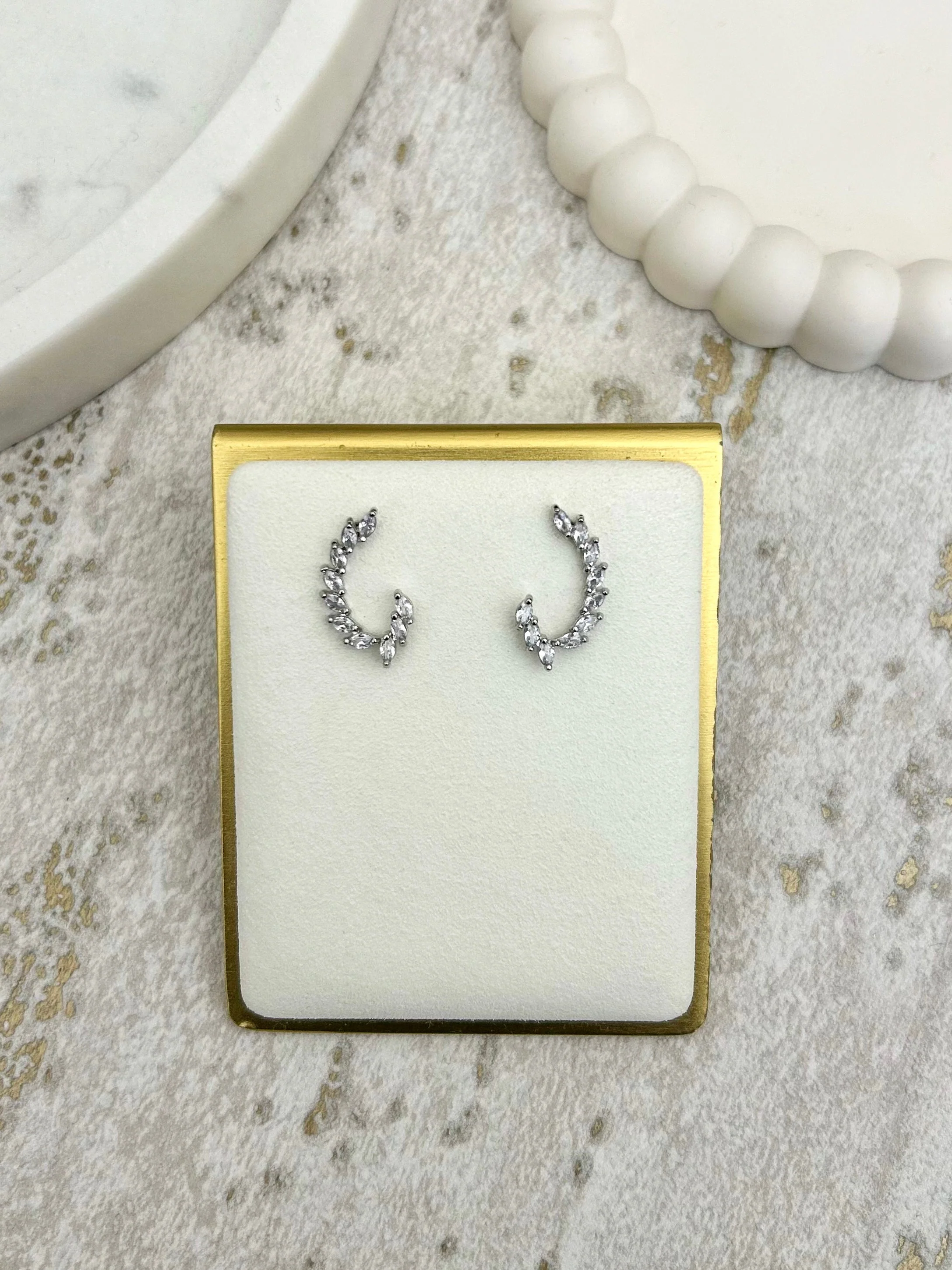 Silver Hook Earrings