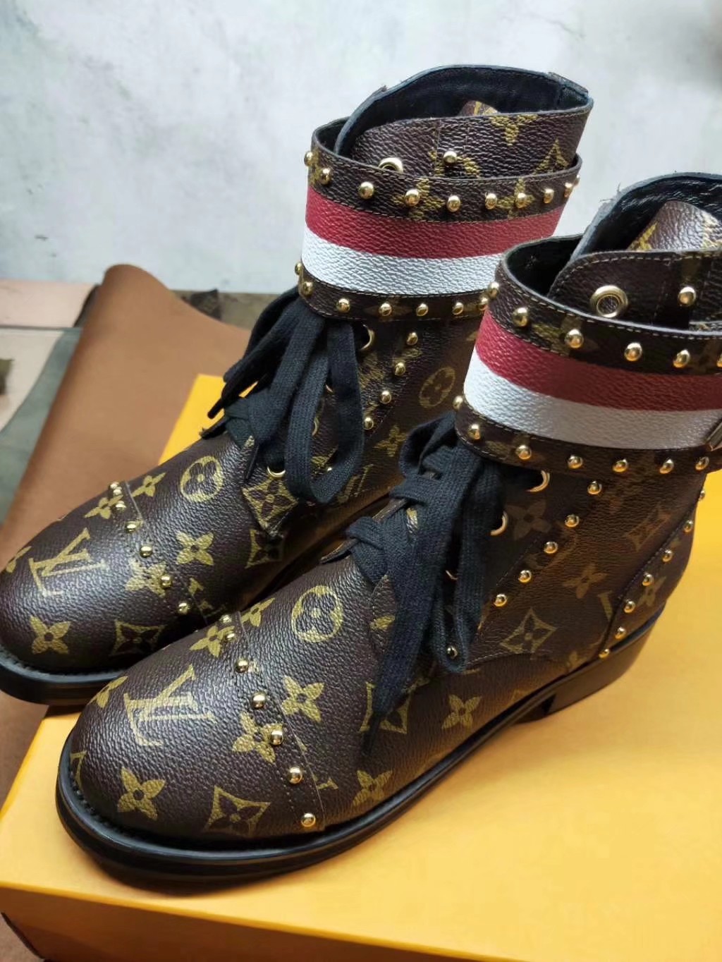[TOP] Louis Vuitton LV Boots - Brown - 711 Luxury