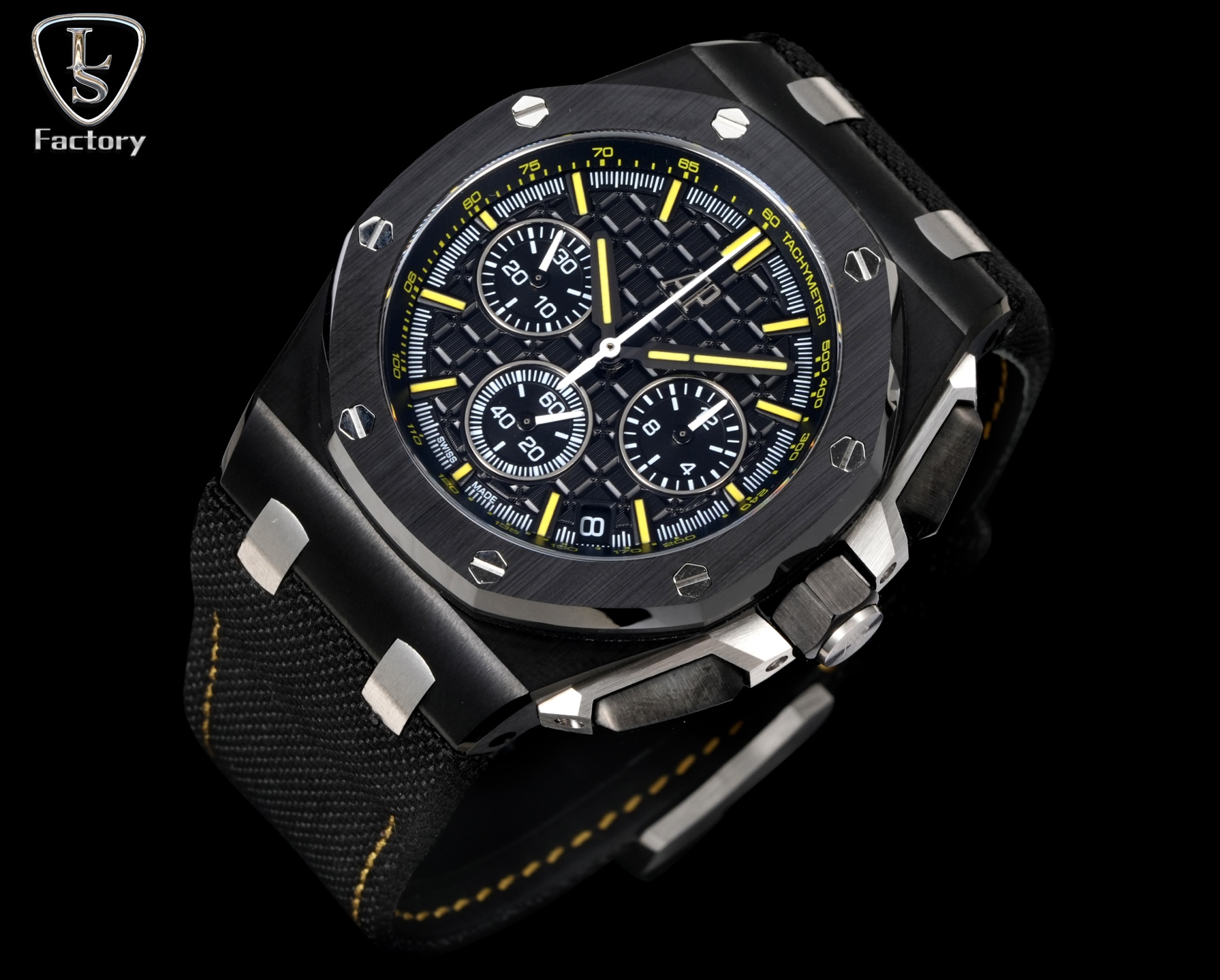 [TOP] Audemars Piguet Men's Watch 43mm - Black - 711 Luxury