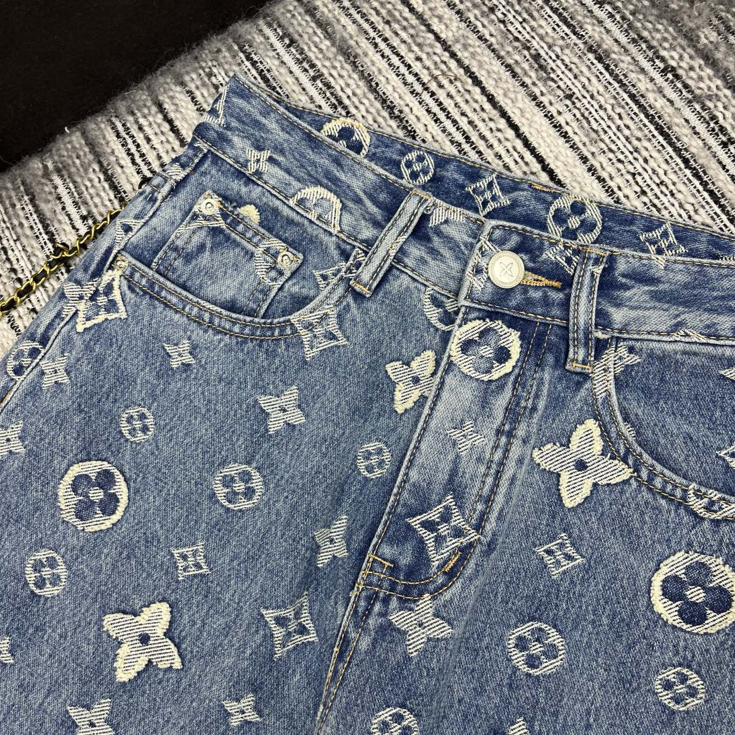 [TOP] Louis Vuitton LV Pants - Blue