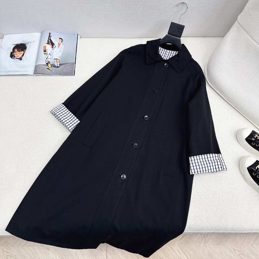 [TOP] Miu Miu Coat - Black