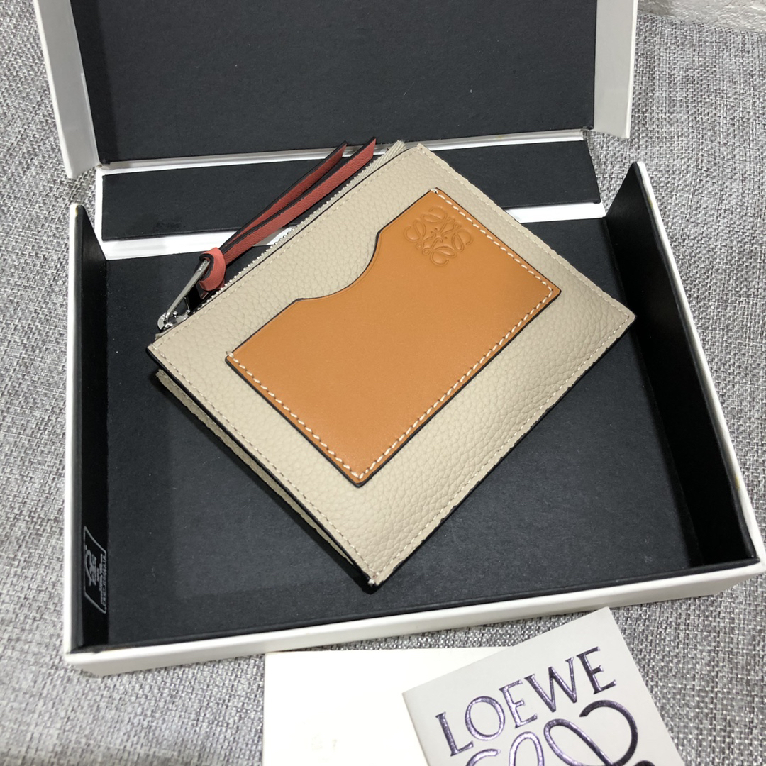 [TOP] LOEWE Card Holder 12*9.5 cm - Beige - 711 Luxury