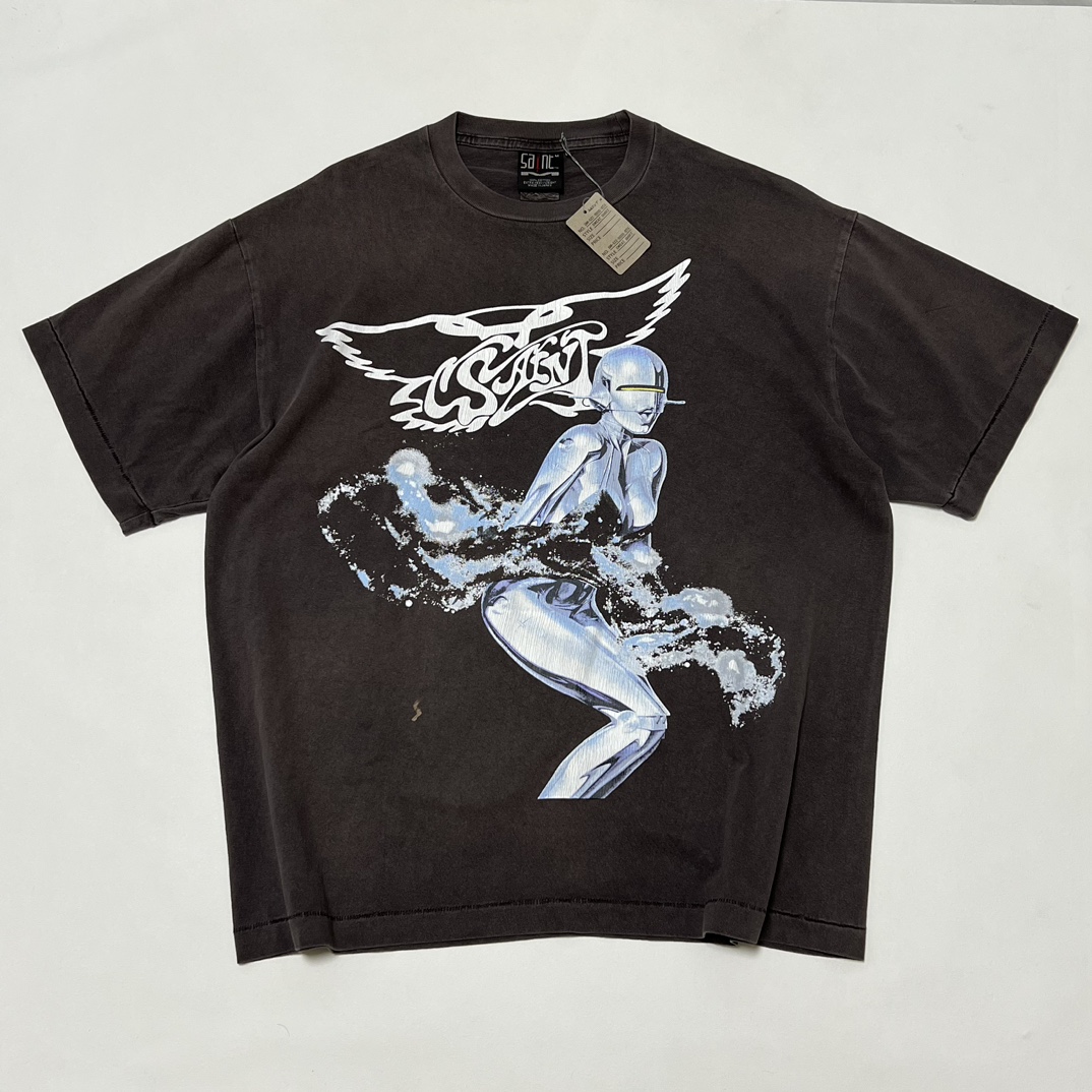 NIGO Saint Michael X Sorayama Hajime Sorayama Goddess Vintage Seamless Short Sleeves #nigo377692