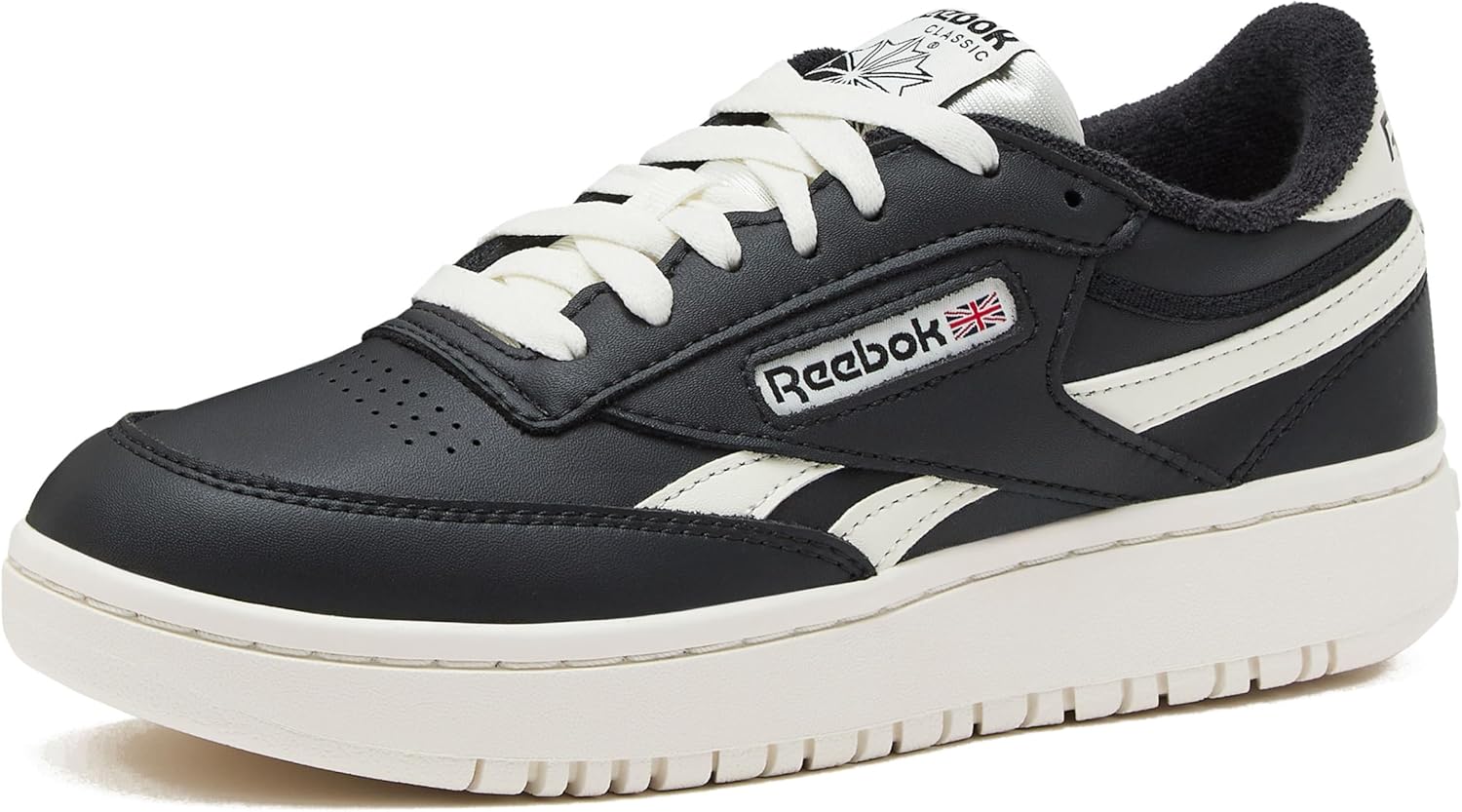 Reebok Womens Club C Double Revenge Platform Tennis Shoes for Women, Fashion Womens Sneakers