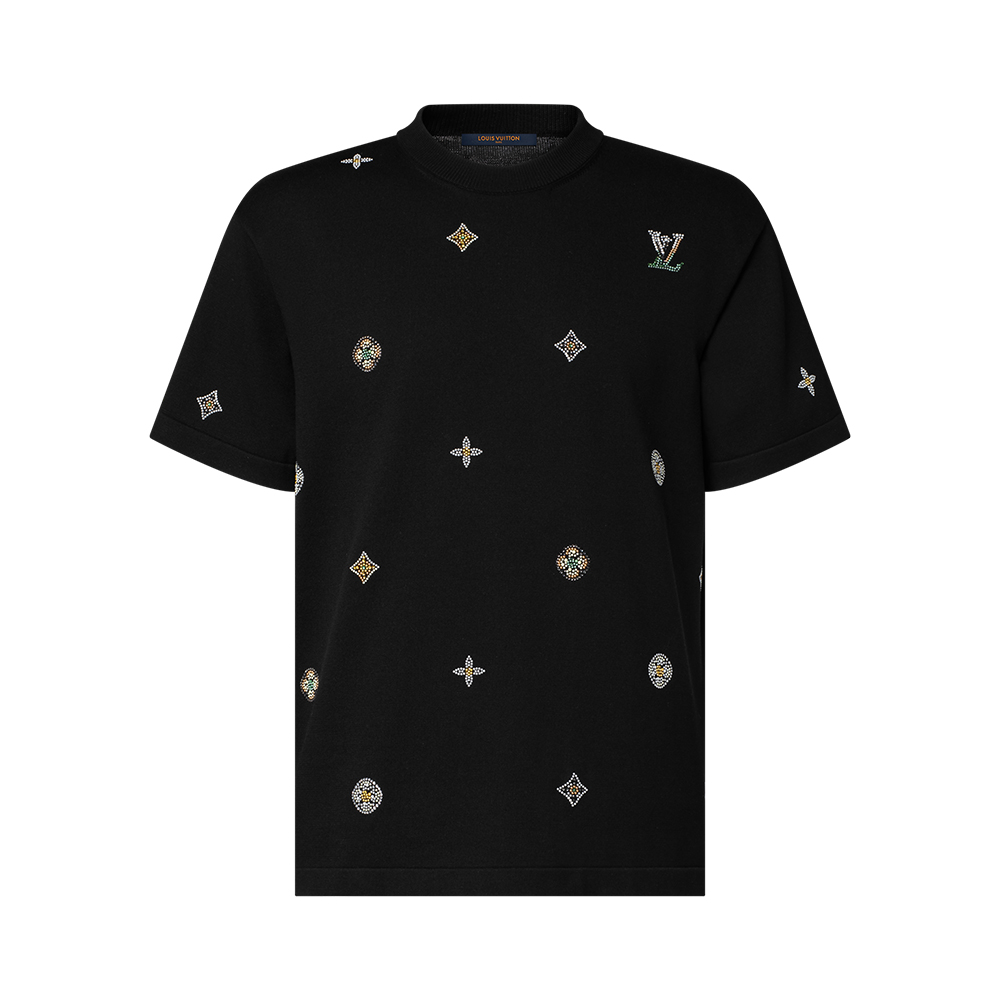 LOUIS VUITTON Embellished Short-Sleeved Crewneck #382494