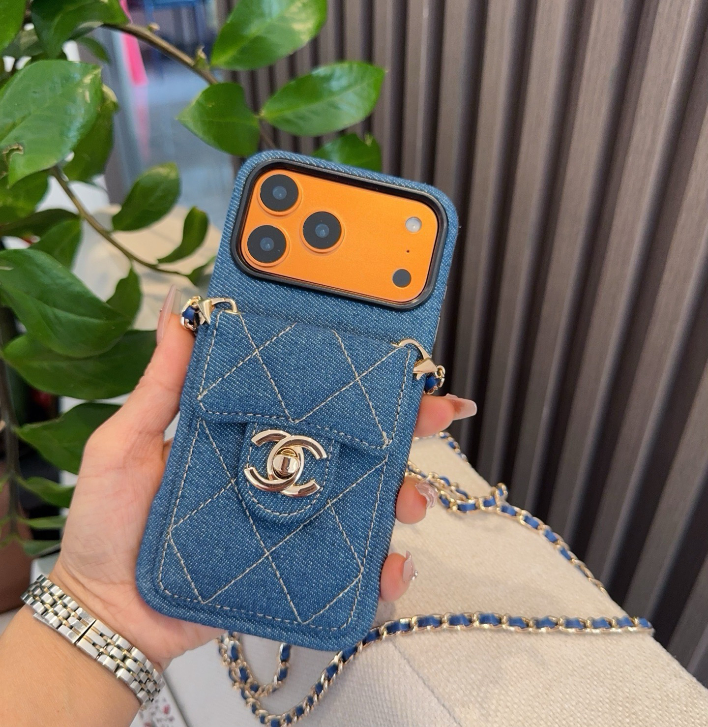 [TOP] CHANEL Iphone Phone Case - Blue - 711 Luxury