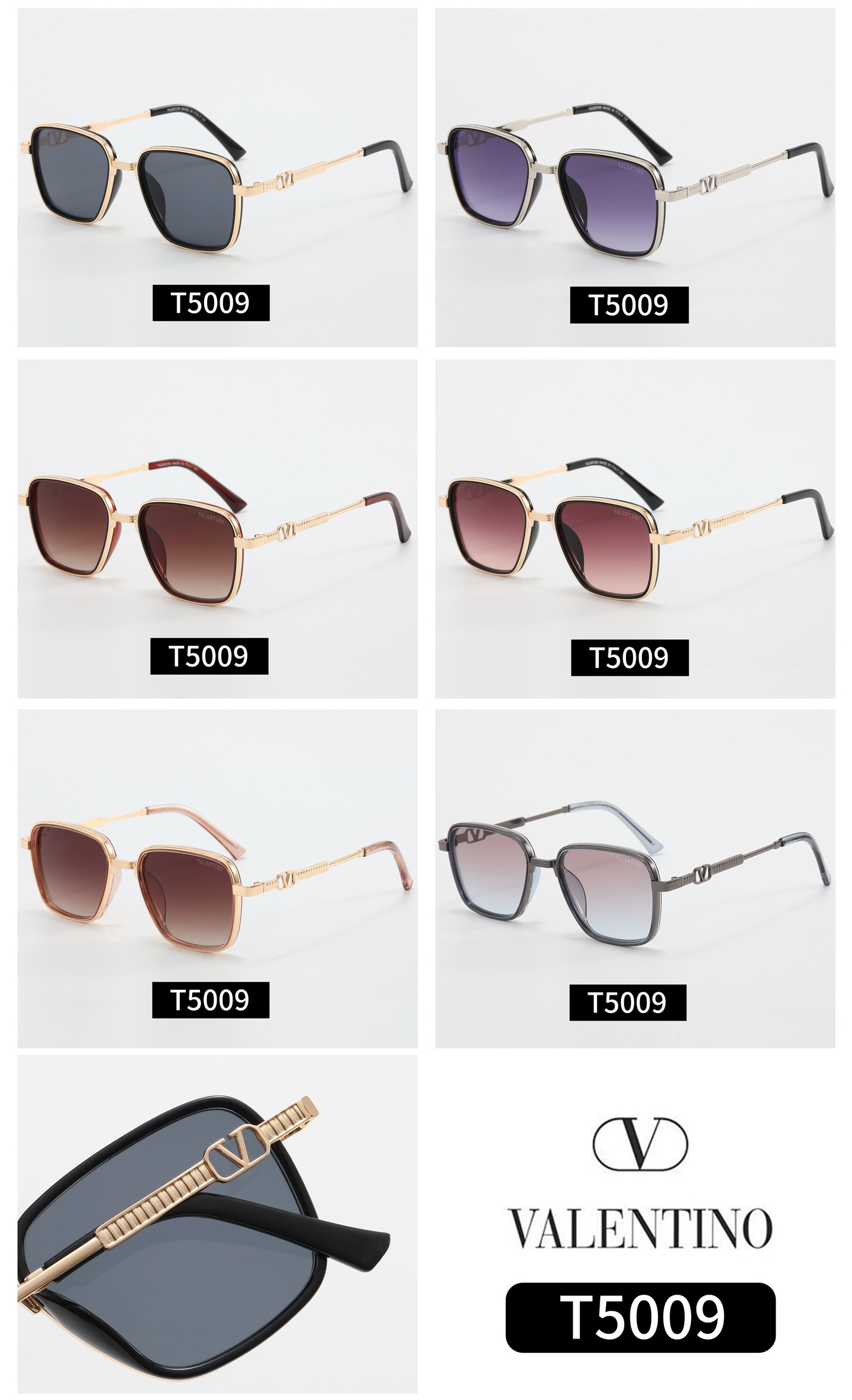 [TOP] VALENTINO Sunglasses - 6 Colors - 711 Luxury