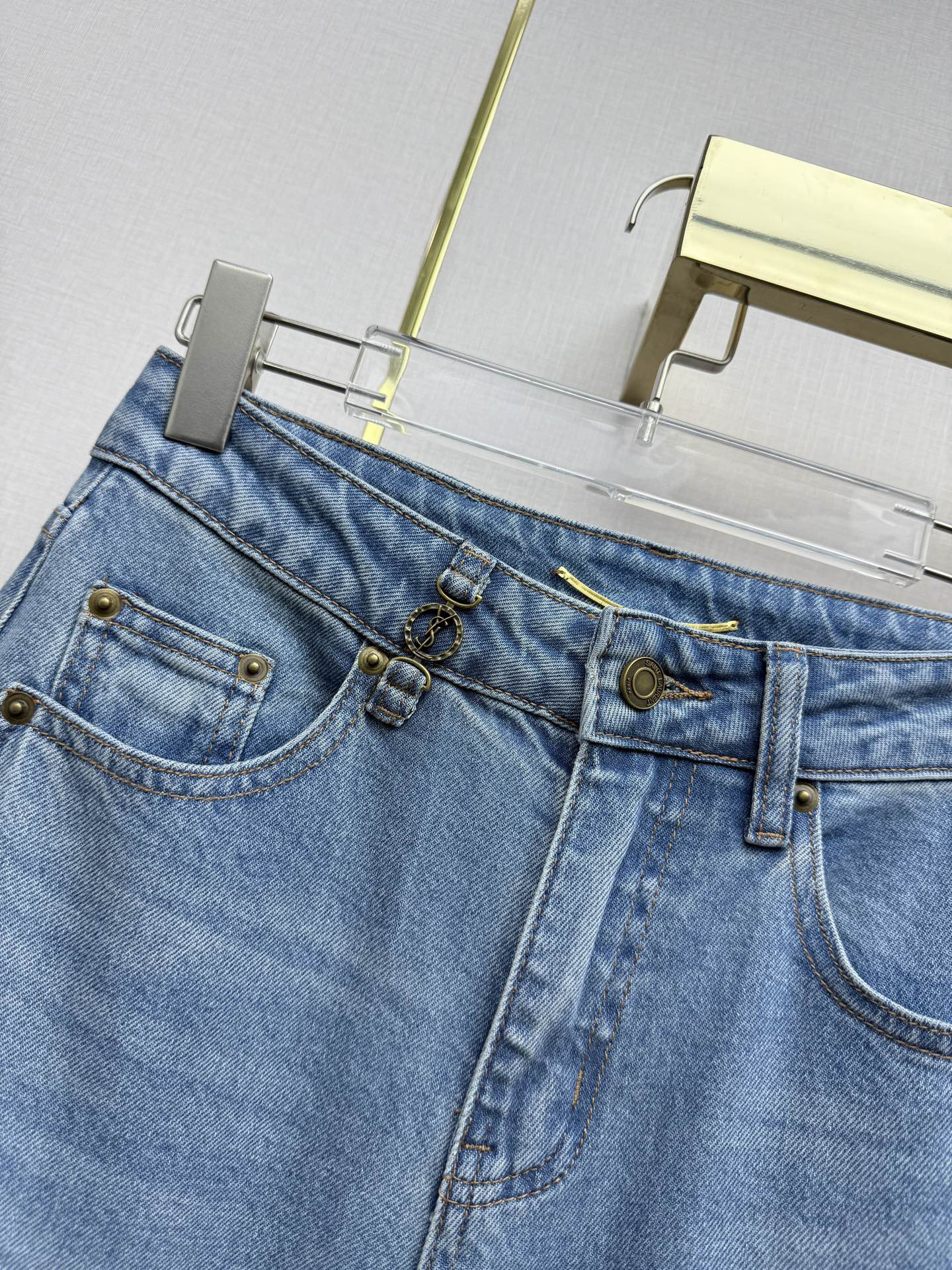 [TOP] Yves Saint Laurent YSL Pants - Blue