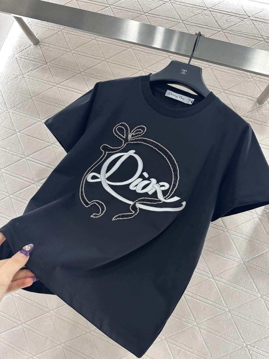 [TOP] Christian Dior T-shirt -Black