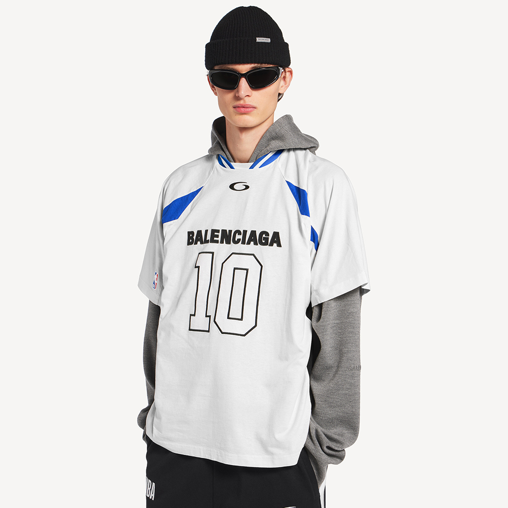 Balenciaga Nba Collaboration Oversized T-shirt #379602