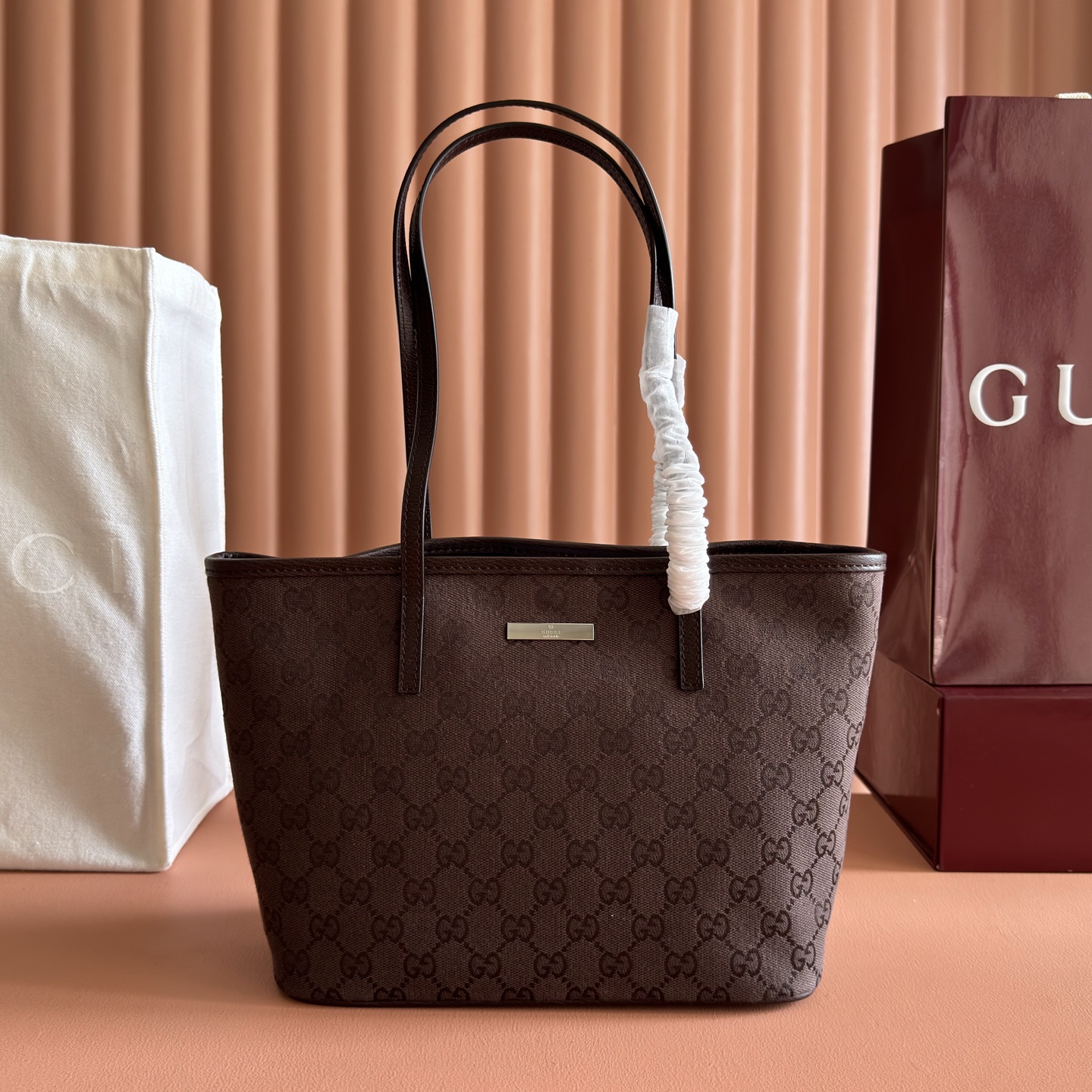 [TOP] GUCCI Generation Gucci Bag 25 x 19 x 11.5 cm - Brown - 711 Luxury