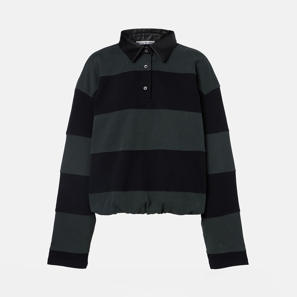 Acne Studios Accessory Acne Studios Leather Collar Stripes #396458 | Nigo Office