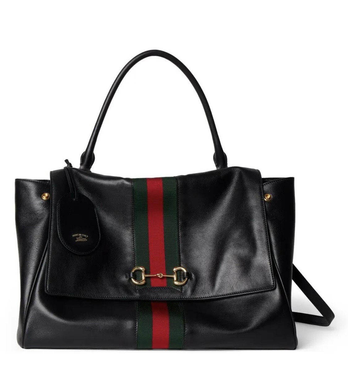 [TOP] GUCCI Generation Gucci Horsebit Paparazzo Handbag - 37-29-13cm - 711 Luxury