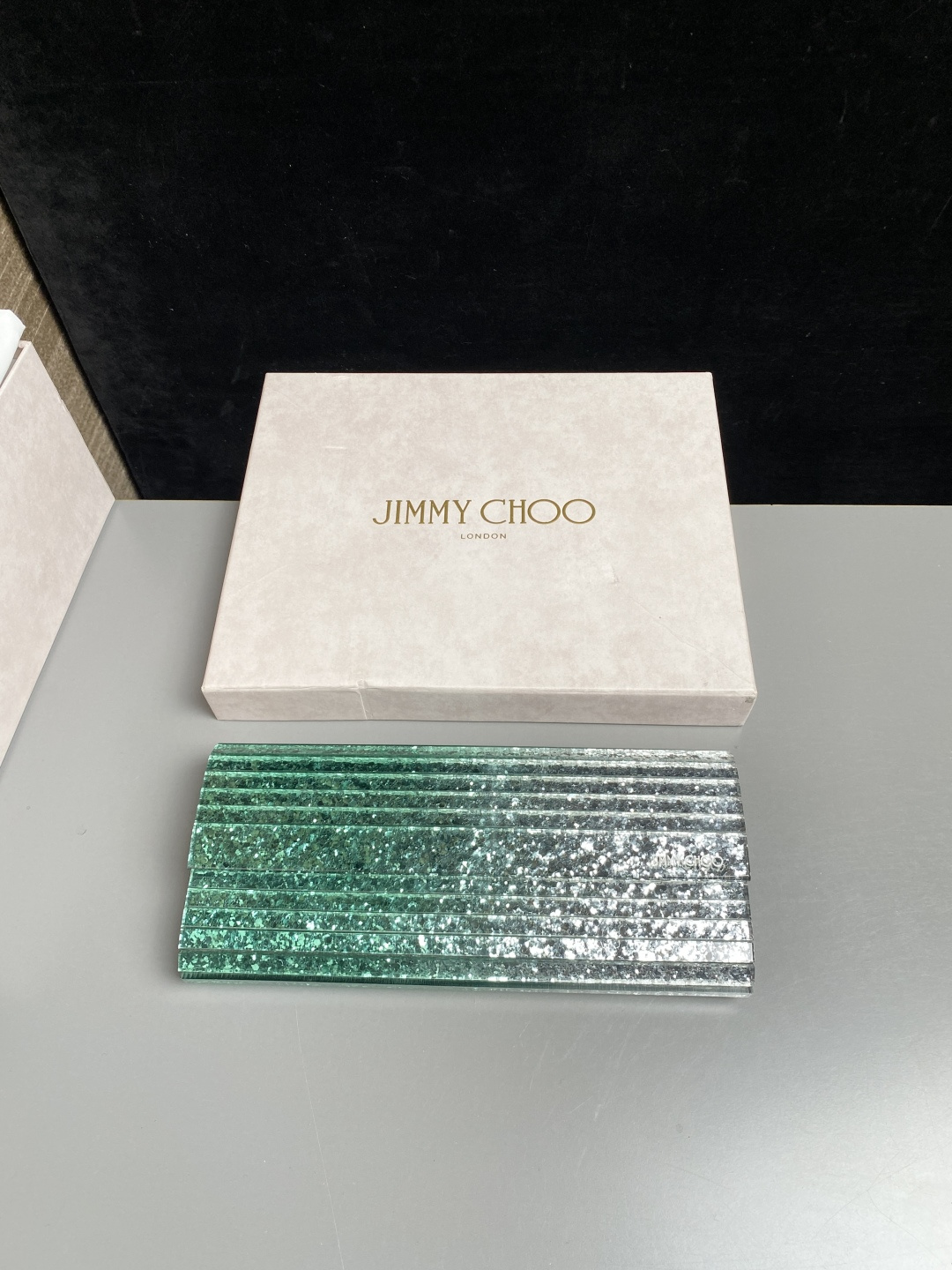 [TOP] JIMMY CHOO Sweetie Bag 24*10*5CM - Green - 711 Luxury