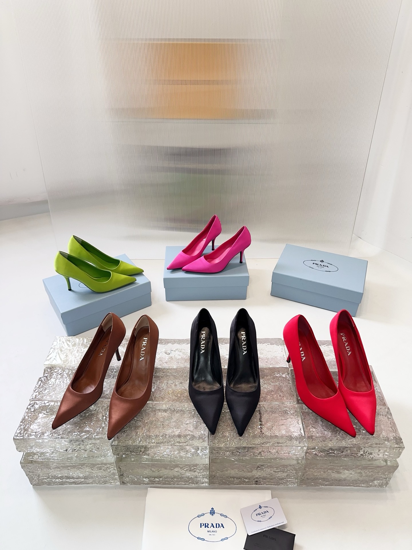 [TOP] PRADA High Heel Pumps - 5 Color