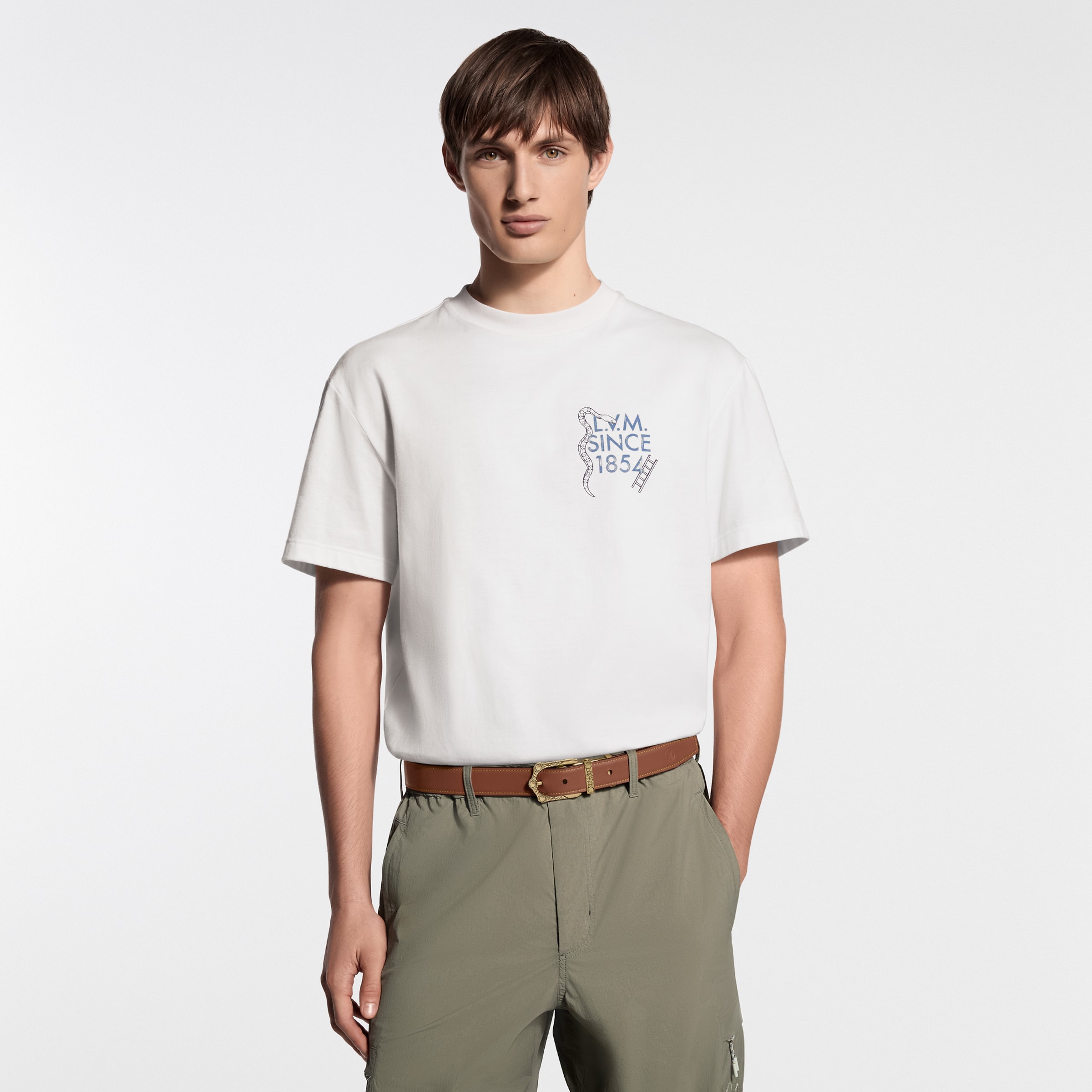 LOUIS VUITTON  Printed T-Shirt #378654