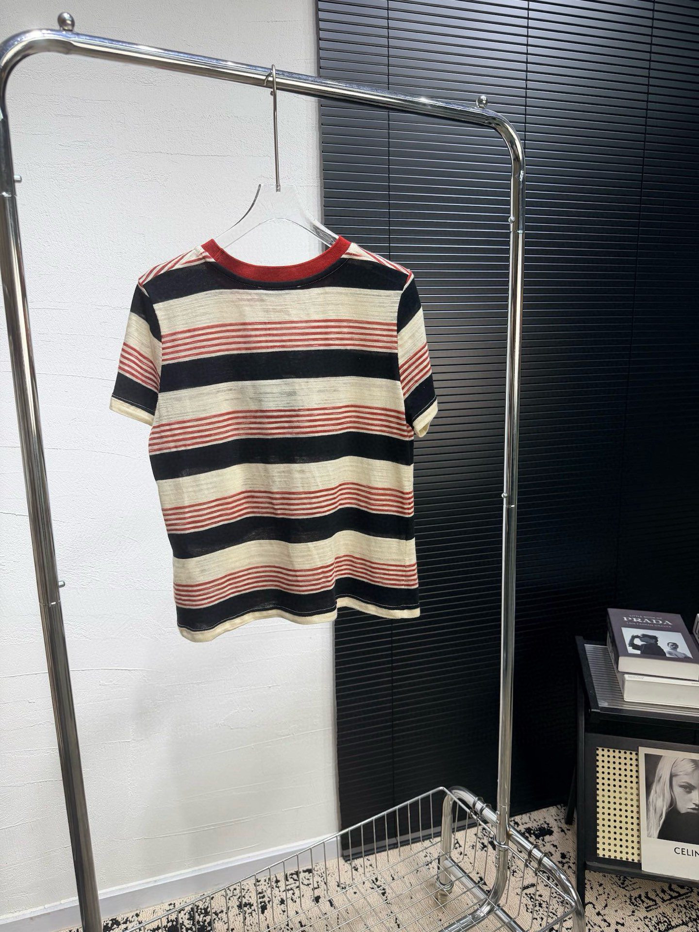 [TOP] PRADA T-shirt - Red/Black