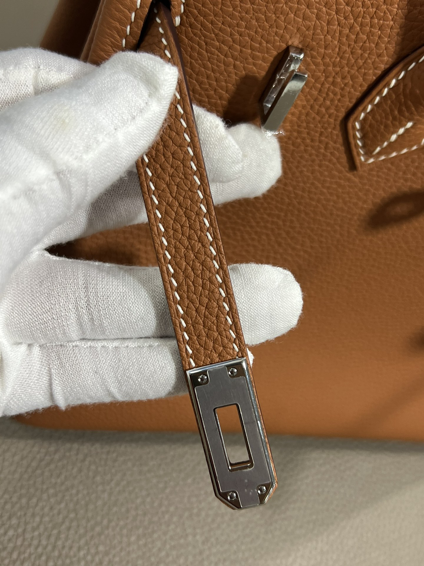 [TOP] HERMES Birkin Togo Leather 25cm - Gold & SHW