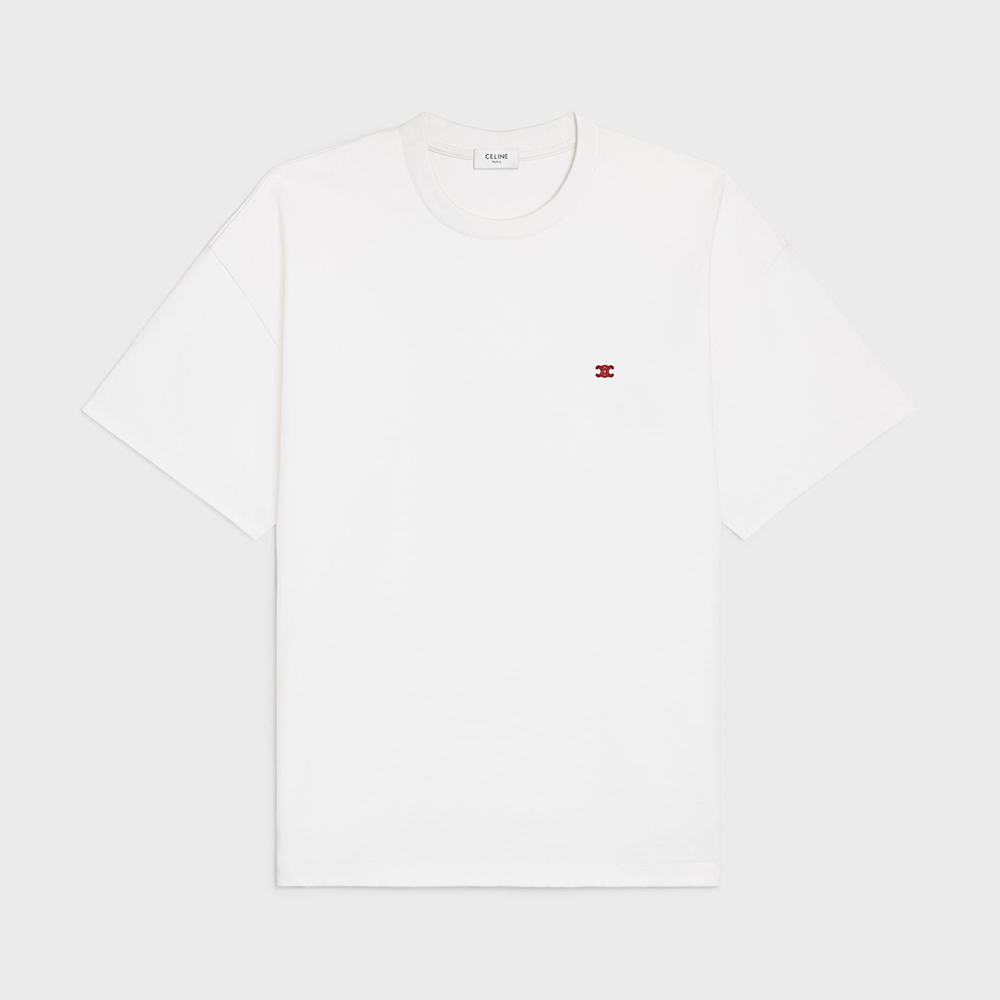 CELINE LOOSE T-SHIRT IN COTTON JERSEY #384848