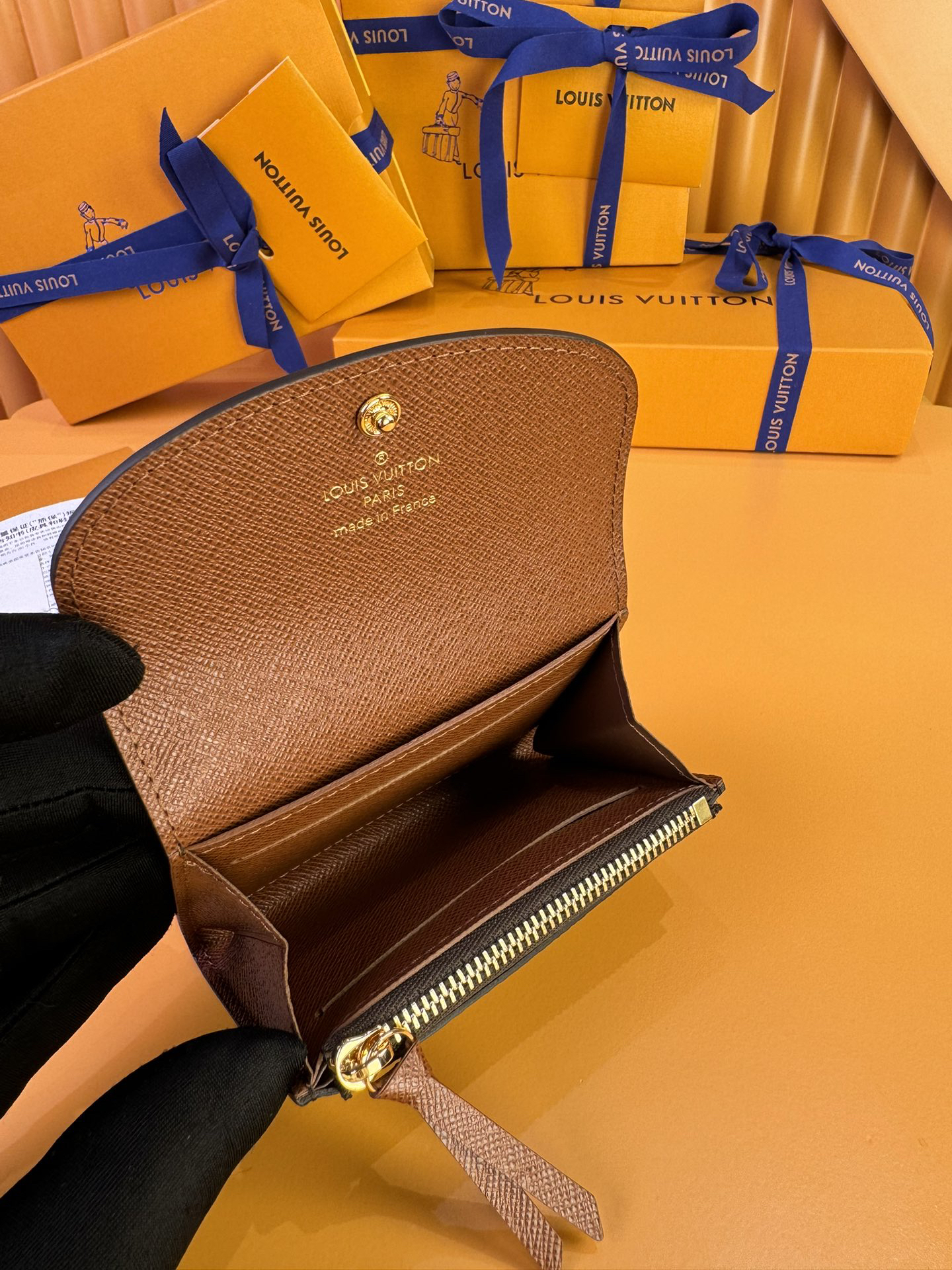 [TOP] Louis Vuitton LV Wallet 11X8x2.5cm - Brown - 711 Luxury