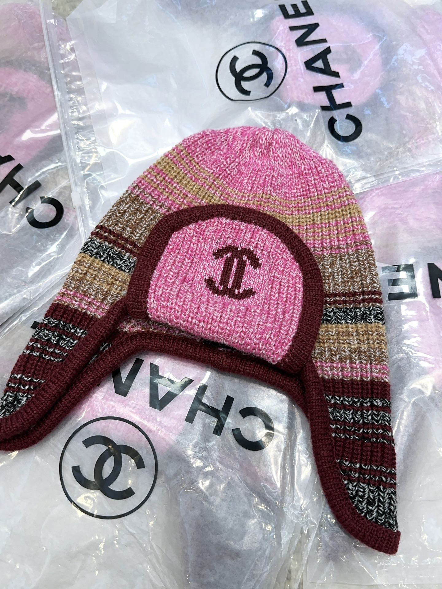 [TOP] CHANEL Hat - Pink