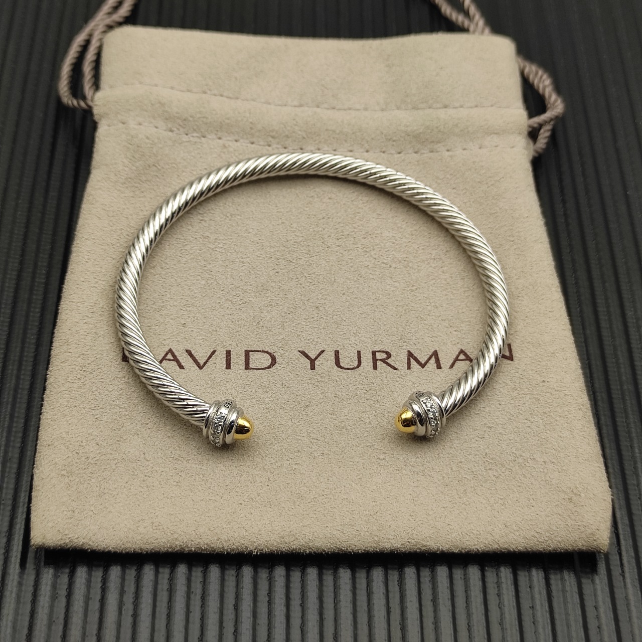 [TOP] DAVID YURMAN Bracelet 4 mm - Sliver - 711 Luxury