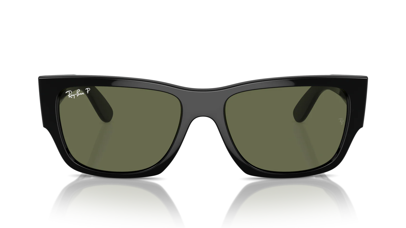 Carlos - Black | Green Polarized
