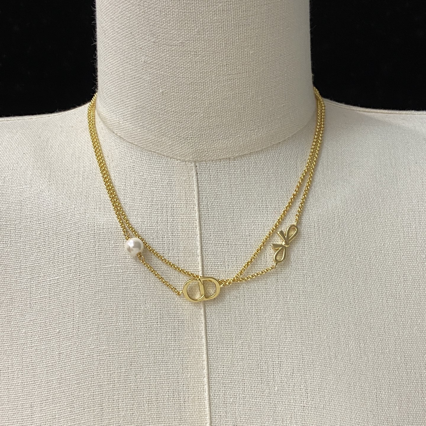[TOP] Christian Dior Necklace - Gold - 711 Luxury
