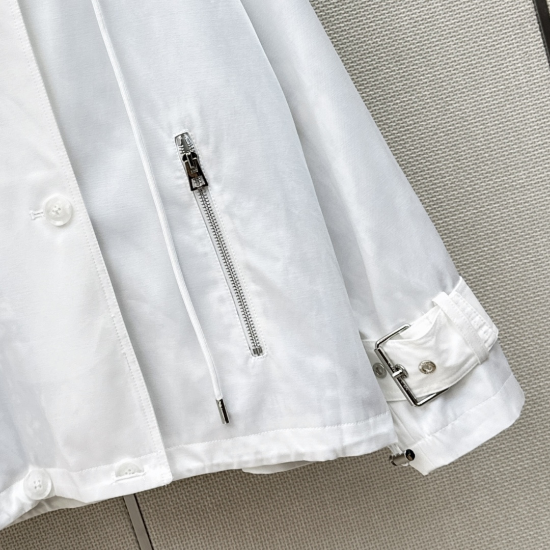 [TOP] Christian Dior  Jacket - White