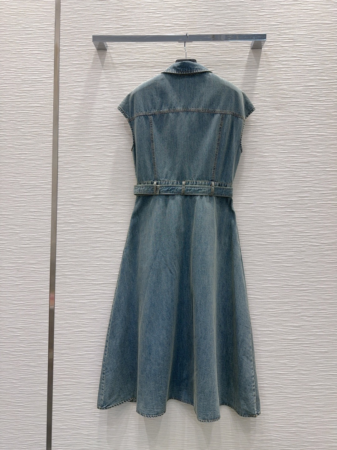 [TOP] PRADA Denim Dress - Denim Blue