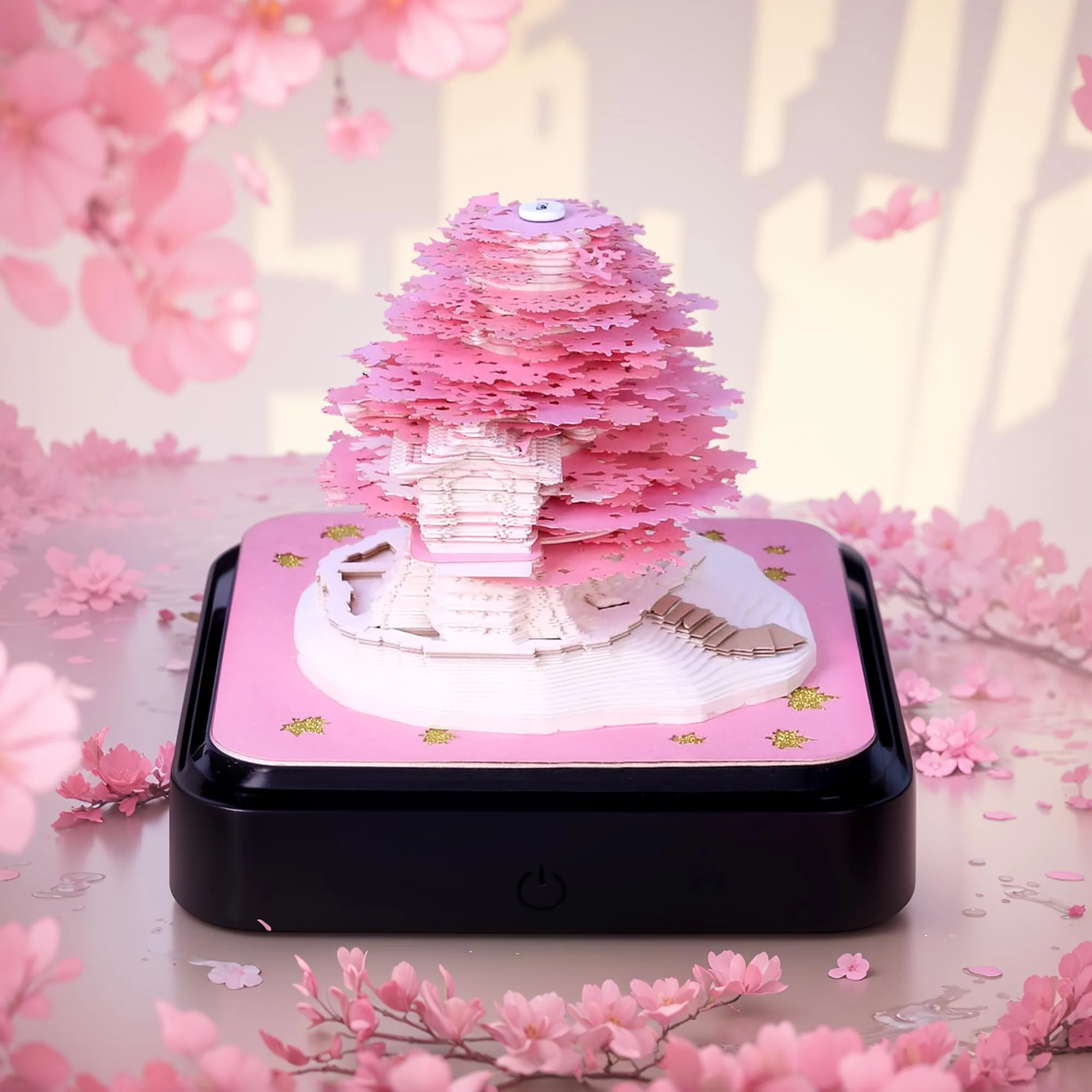 3D Calendar 2026 - Sakura Tree A