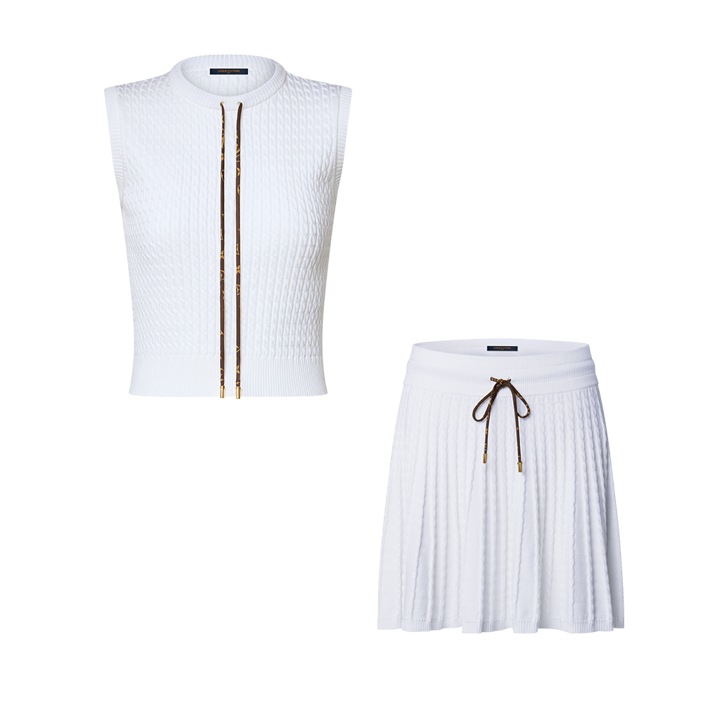 Louis Vuitton Tops Skirt Cotton Silk #383296