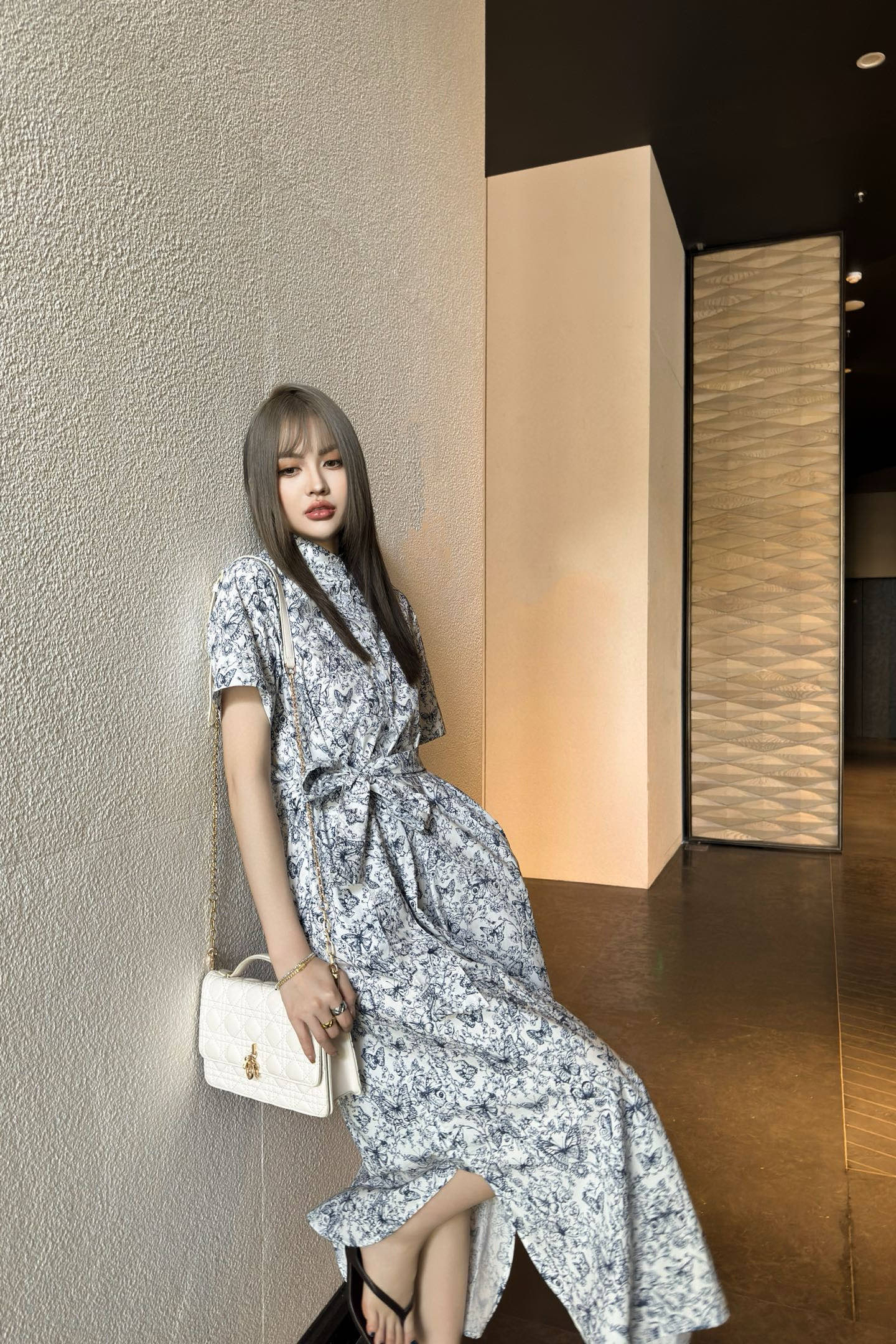 [TOP] Christian Dior  Dress -Blue