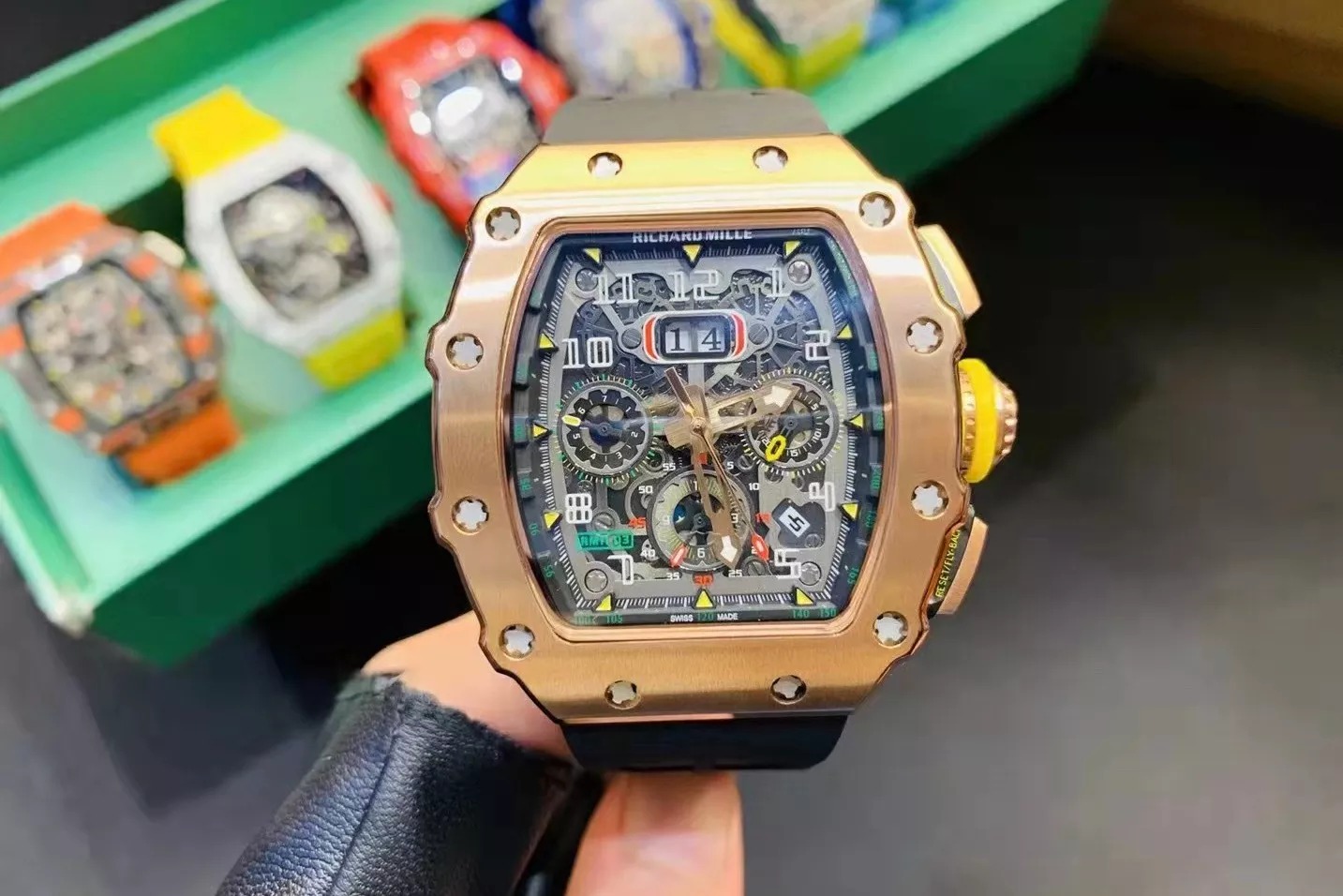 RM 11-03 Skeleton Titanium Rose Gold 41mm
