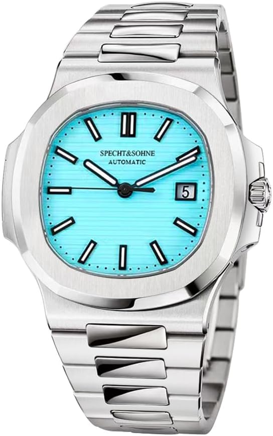 Specht & Söhne Mens Mechanical Watch Automatic Sapphire Crystal Watches for Men 40MM Japan Miyota 8215 Movement 50MWaterproof