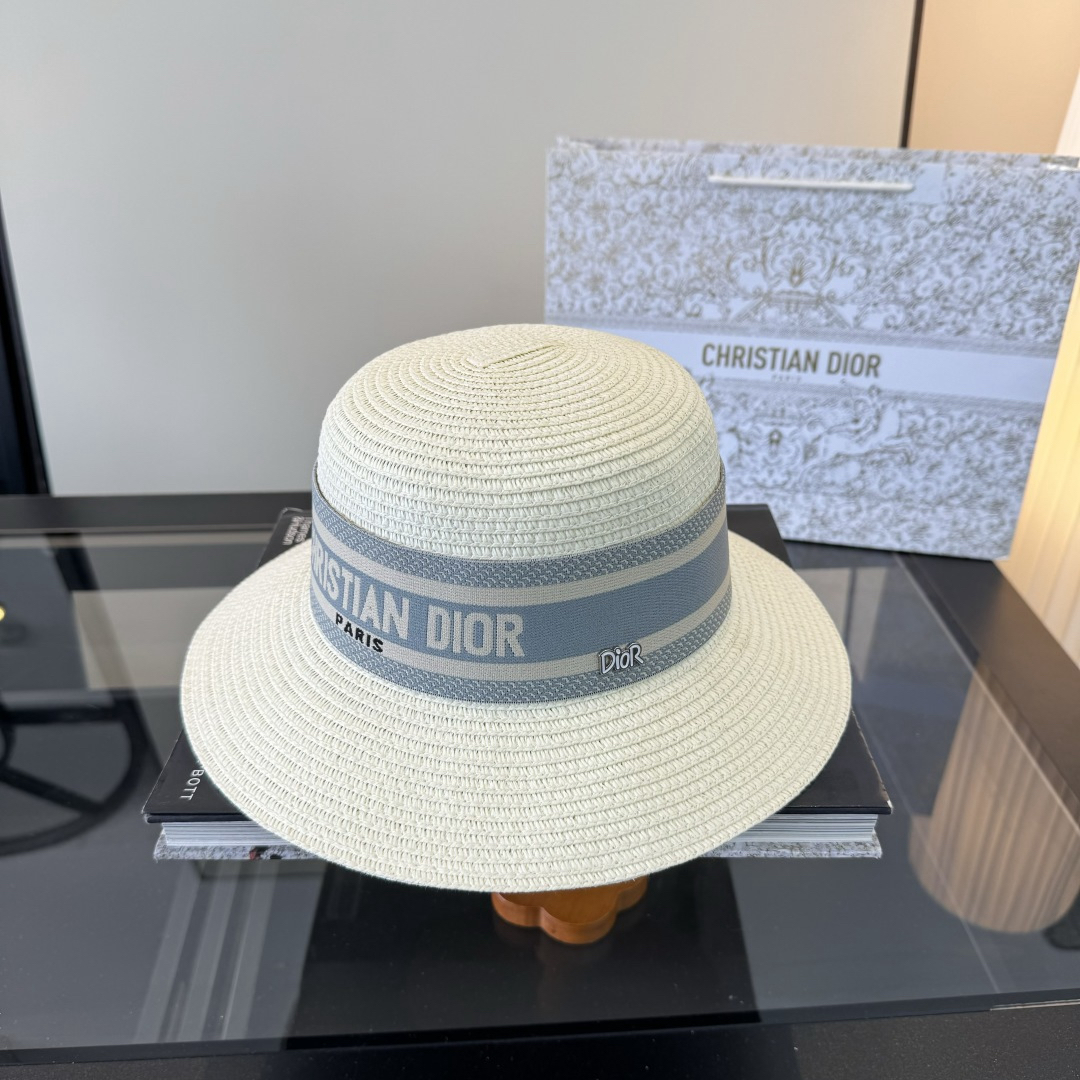 [TOP] Christian Dior Hat - Beige - 711 Luxury