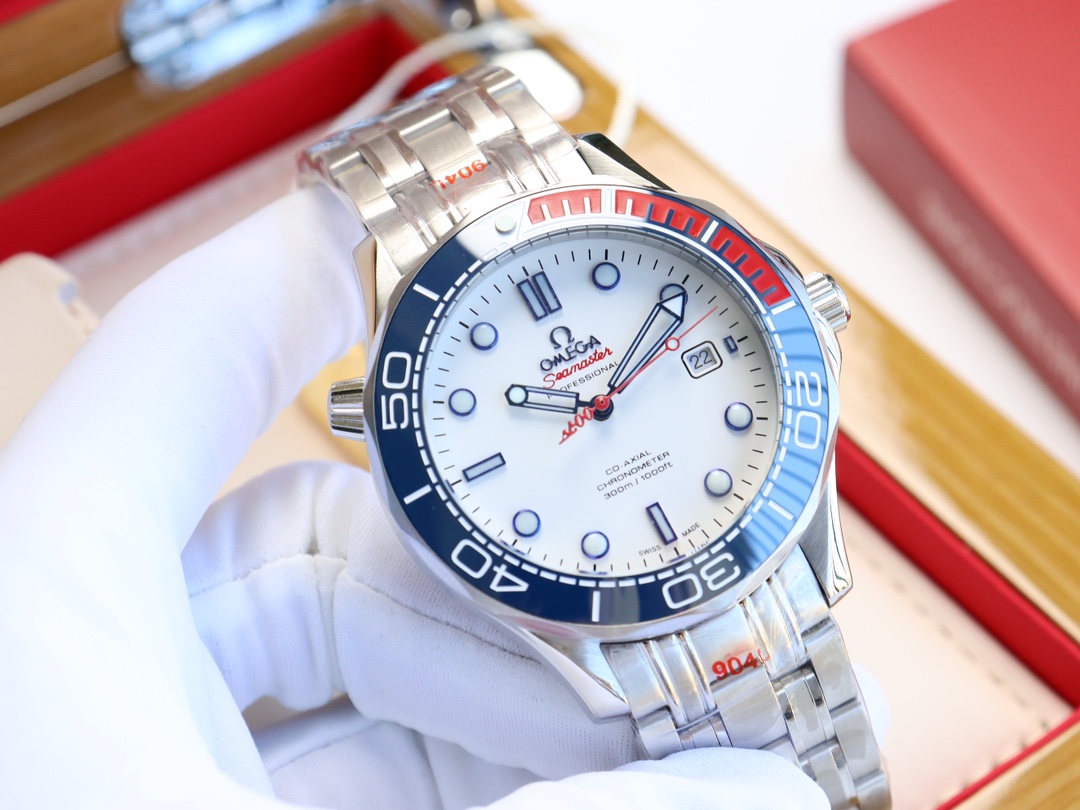 [TOP] OMEGA Watch 42mm - Silver