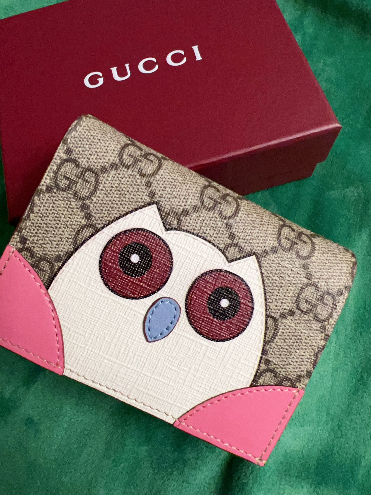 [TOP] GUCCI Card Pack 11x8x3cm - Brown - 711 Luxury