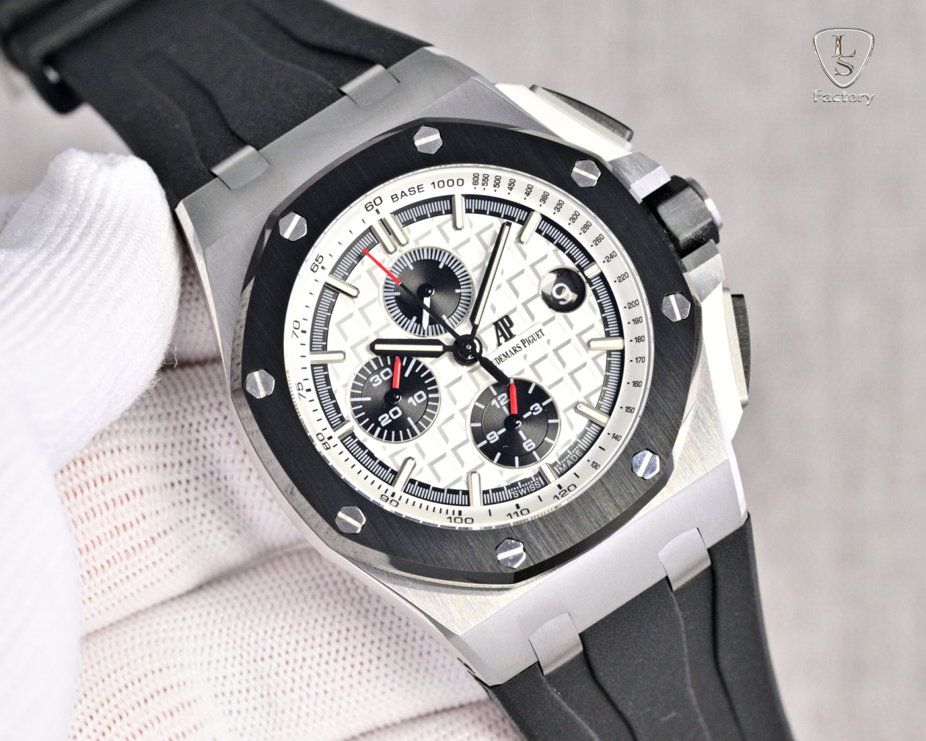 [TOP] Audemars Piguet Men's Watch 43mm - White - 711 Luxury
