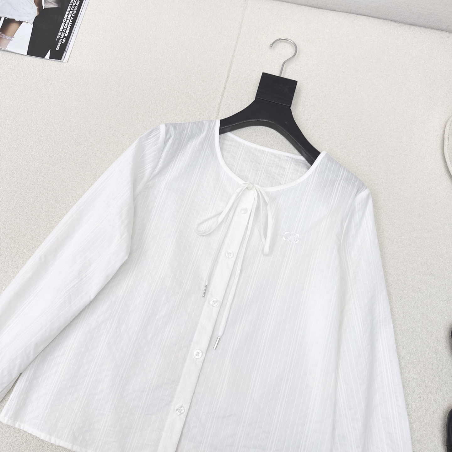 [TOP] CELINE  Shirt - White