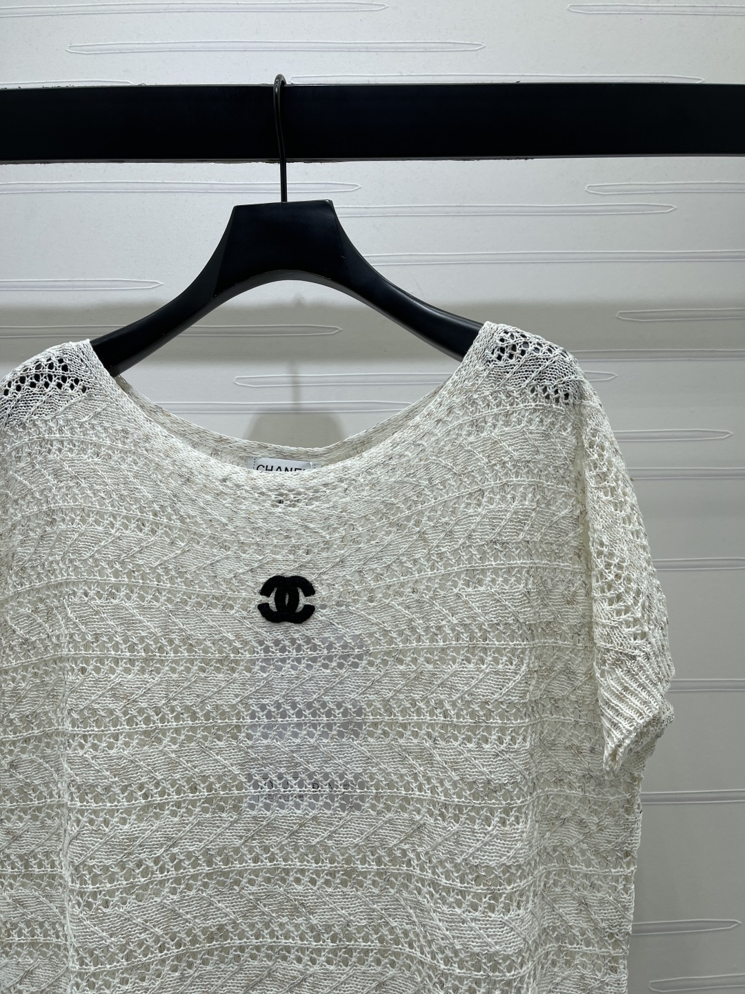 [TOP] CHANEL Knit Top - White - 711 Luxury