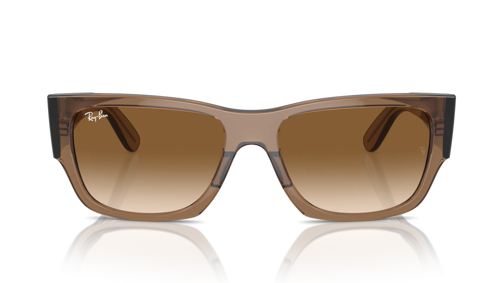 Carlos - Transparent Light Brown | Clear & Brown