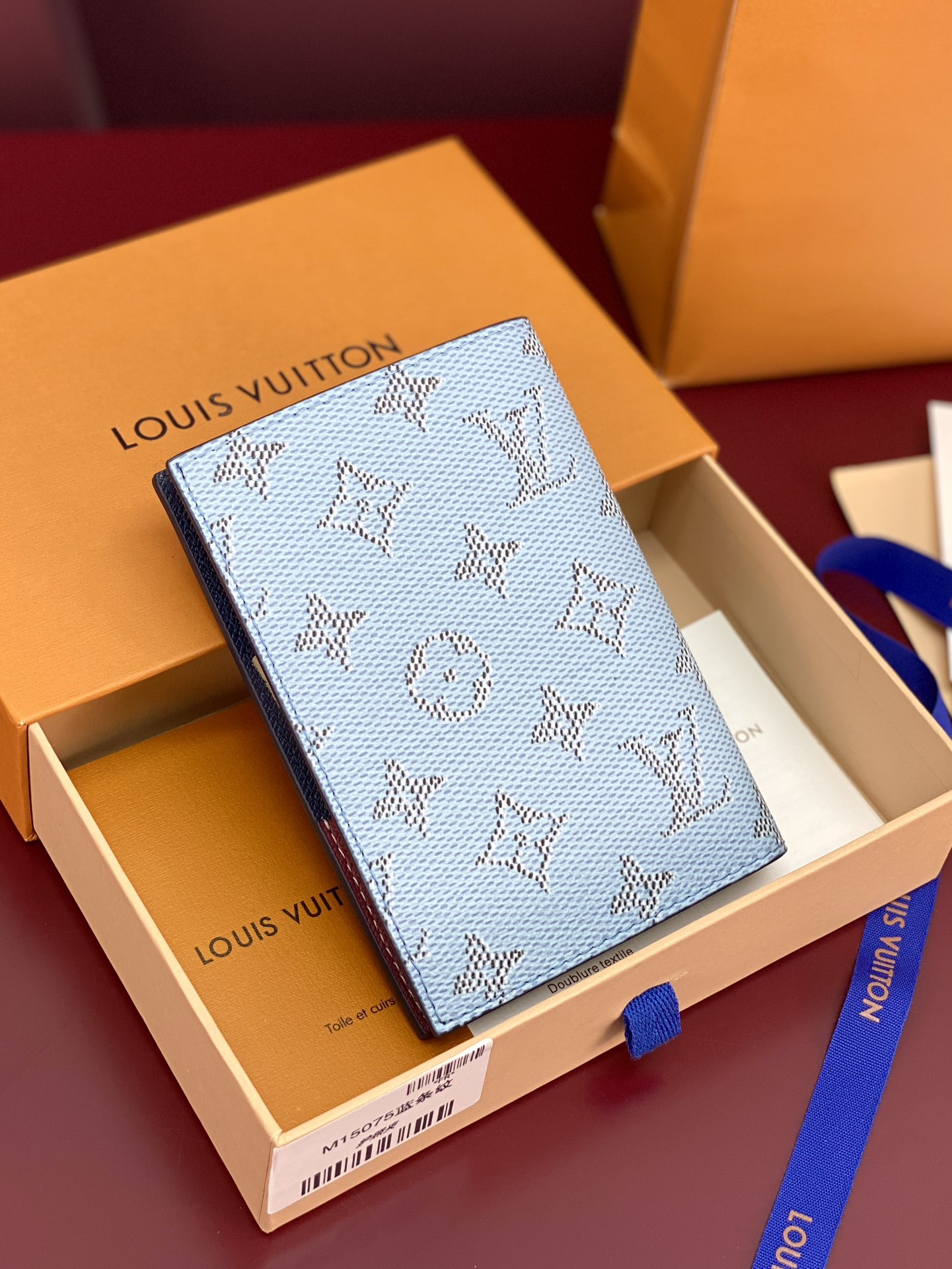 Louis Vuitton Monogram Heritage Canvas Passport Holder #318990