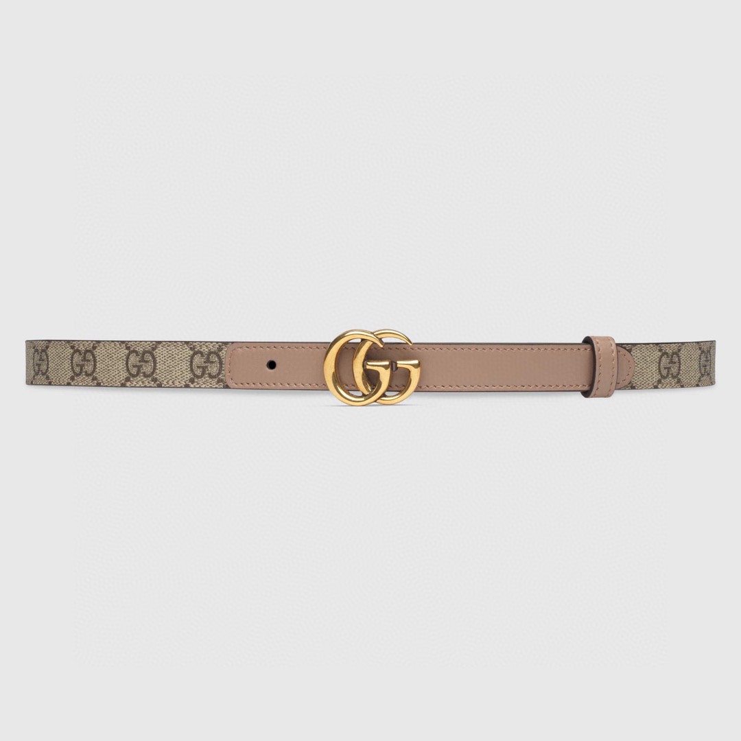 [TOP] GUCCI Belt 3cm - Khaki - 711 Luxury