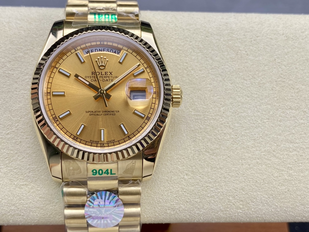 [TOP] ROLEX  Watch 36 mm - Gold